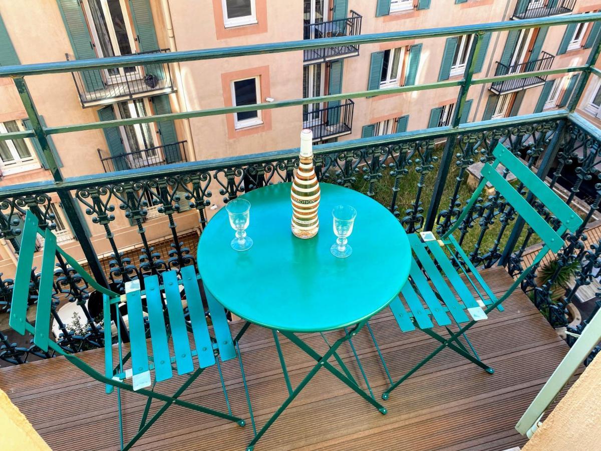 Sunny And Calm 2 Bed Apartment Place Du Pin Nice Eksteriør bilde